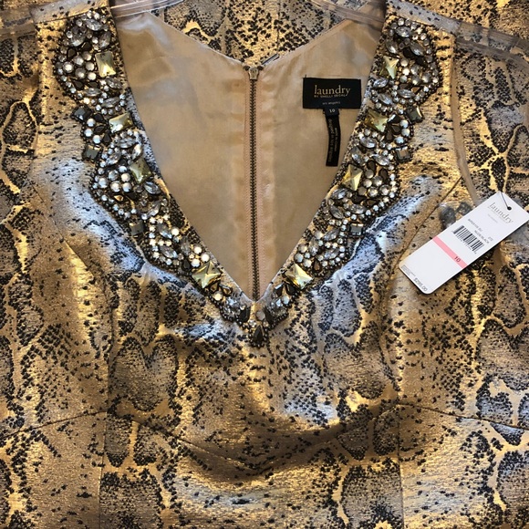 🔥Landry by Shelli Segall Snakeskin Print Dress🔥 - Picture 8 of 8